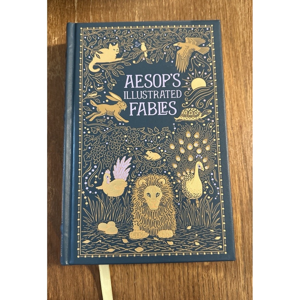 2013 Aesop's Illustrated Fables | Barnes & Noble Leather Classics | 50+ Drawings